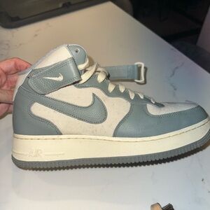 Nike Air Force 1 High “Canvas & Leather” - Size 9 (Gently Used)